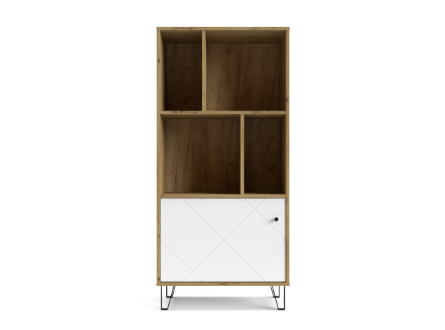 Bollo BO12 Пенал дуб артізан / білий матовий