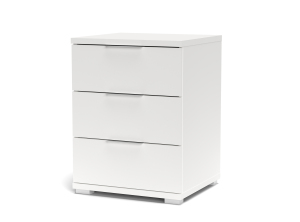 Niko NK3 Комод 3Ш білий платиновий