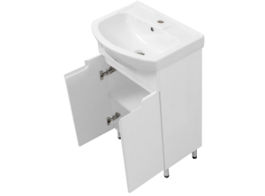 Тумба Руна Глорія 60 з шухлядою біла
