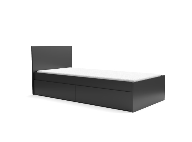 Alva AV1 Кровать 90 Антрацит
