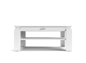 Coffe Coft CC04 Журнальный стол белый платиновый