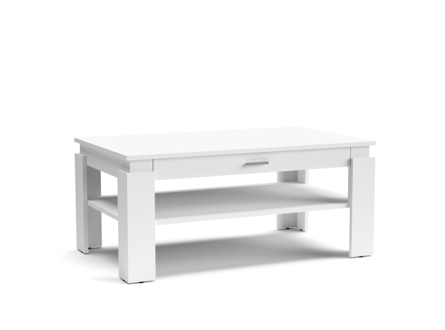 Coffe Coft CC04 Журнальный стол белый платиновый