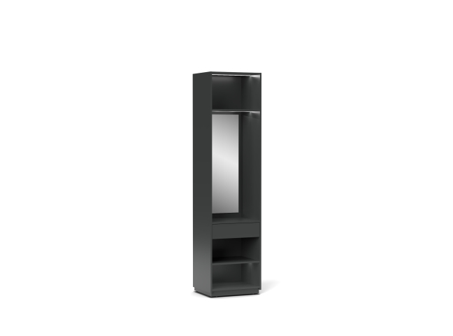Шкаф SM XEXA RO открытая Антрацит LED