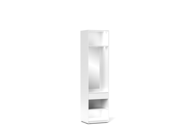 Шкаф SM XEXA RO открытая Белый снег LED