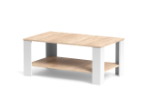Стіл журнальний Tagus TGS01 Дуб сонома / Білий платиновий