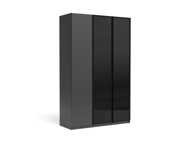 Шкаф SM RIMINI 3D Антрацит