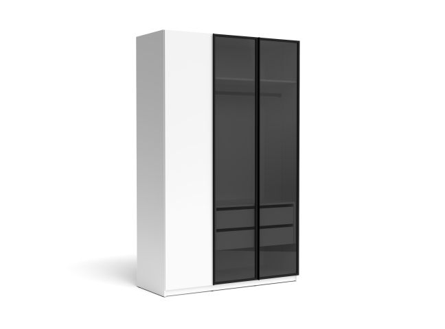 Шафа SM RIMINI 3D Білий сніг