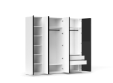 Шкаф SM RIMINI 5D Белый снег